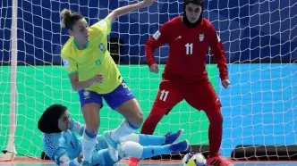 نتیجه بازی فوتسال زنان ایران مقابل برزیل در جام جهانی ۲۰۲۵