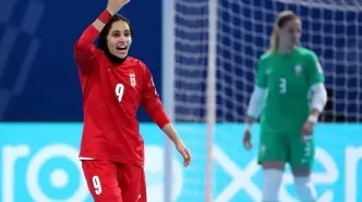 اشک‌های دختر ایرانی پس از شکست مقابل برزیل