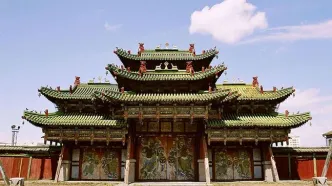 معبد ۱۵۰۰ ساله چین در آتش سوخت