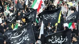 حضور سردار قاآنی در تجمع امروز حجاب در خیابان انقلاب تهران/ عکس