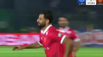 ویدیو | تیر خلاص کنعانی‌زادگان به استقلال خوزستان /  گل دوم پرسپولیس از روی نقطه پنالتی