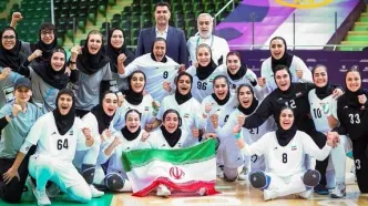 درخشش هندبال بانوان ایران با حمایت ایرانسل
