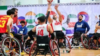 برتری تیم ملی بسکتبال با ویلچر مردان ایران برابر تایلند