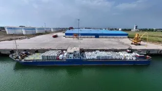 رشد ۵۶ درصدی پهلودهی کشتی‌ها در بندر کاسپین / تقویت نقش ایران در تجارت دریای خزر