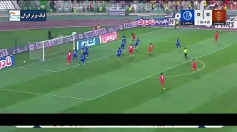 گل اول پرسپولیس به استقلال خوزستان توسط رفیعی