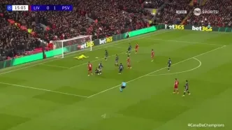 ویدیو: گل اول لیورپول به آیندهوون توسط دومینیک سوبوسلای