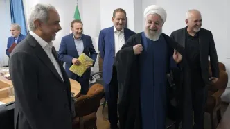 پاسخ ظریف به شایعاتی مبنی بر اختلاف حسن روحانی و اسحاق جهانگیری در دولت اعتدال