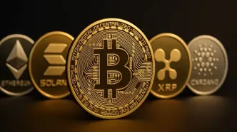 سقوط بیت‌کوین به کانال ۱۰۷ هزار دلاری | تتر یک کانال بالاتر از دلار آزاد ایستاد | ریپل و دوج کوین تحت فشار فروش