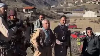 حضور فعالان محیط زیستی مریوان برای مهار آتش جنگل‌های هیرکانی