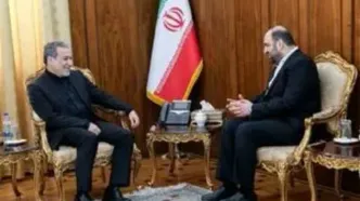 دیدار عراقچی با نائب‌رئیس جریان حکمت ملی عراق