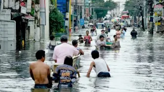 طوفان سهمگین در فیلیپین + فیلم