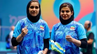شکست بانوان پینگ‌پنگ ایران مقابل ترکیه و کسب مدال برنز