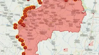 حمله شدید موشکی و پهپادی روسیه به کی‌یف + ببینید