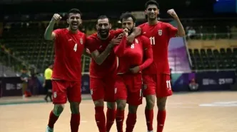 بازی‌های کشورهای اسلامی/ صعود تیم ملی فوتسال ایران به فینال