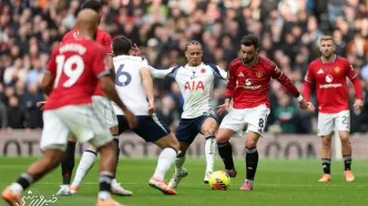 ویدیو| خلاصه بازی تاتنهام ۲ - منچستریونایتد ۲/ هیجان‌انگیز و جذاب