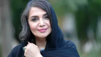 استایل هنری الهاو پاوه نژاد کنار هنرمندان سینما