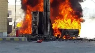 انفجار در پمپ‌بنزین جهرم