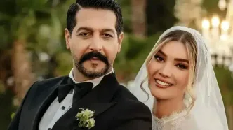 قاب تماشایی از متین ستوده و همسرش کامران تفتی