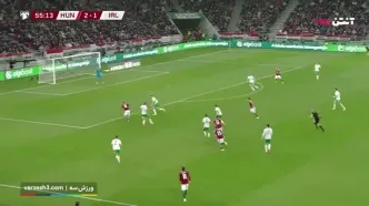 خلاصه بازی دیدنی و تاریخی مجارستان 2 - ایرلند 3