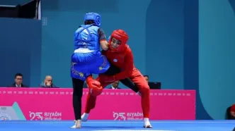 فن درخت‌کن دختر ایرانی در بازی‌های کشورهای اسلامی