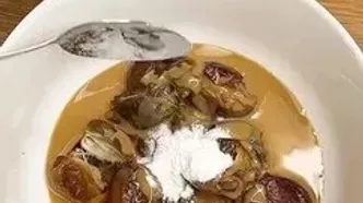 کیک خرما و ارده؛ ساده، مقوی و بدون شکر اضافه!