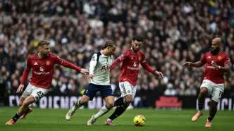 تاتنهام 2 - 2 منچستریونایتد؛ تقسیم امتیازات حاصل کامبک‌ها