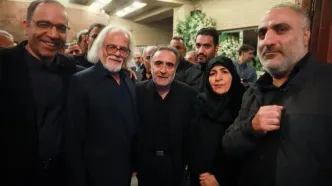 تصاویر؛ چهره‌های سیاسی در مراسم ترحیم برادر سید مصطفی تاج‌زاده