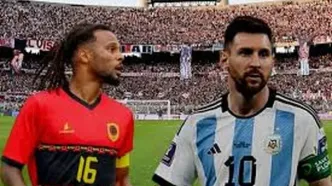 آرژانتین ۲ - آنگولا ۰؛ رقابت مسی و مارتینز!