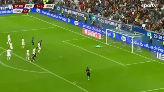 ویدیو: گل نهم پرتغال به ارمنستان توسط کونسیسائو