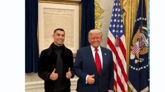 پست اینستاگرامی و جنجالی کریستیانو رونالدو بعد از دیدار با ترامپ