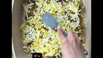 لازانیا رو با این روش تو تابه بپز