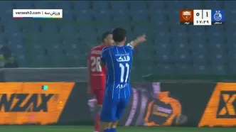 خلاصه بازی استقلال 1 - فولاد 0 +فیلم