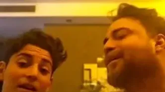 پسر بابک جهانبخش هم خواننده شد!+ویدیو