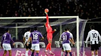 تساوی ۱-۱ فیورنتینا مقابل یوونتوس؛ شاگردان اسپالتی از از کورس جا ماندند