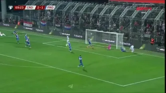 ویدیو: گل سوم کرواسی به جزایر فارو توسط نیکولا ولاشیچ