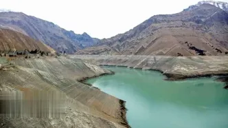 وضعیت هولناک سد کرج در مقایسه با پارسال