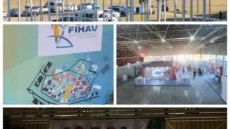 اهتزاز پرچم ایران بر فراز مرکز نمایشگاه‌های بین‌المللی کوبا – هاوانا