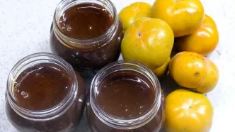 شیره خرمالو: گنجینه کهربایی پاییز؛ طرز تهیه، خواص و نکات نگهداری!