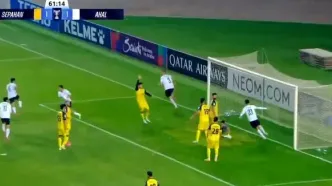 گل دوم آخال به سپاهان+ویدیو