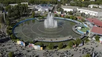 نمایشگاه تهران فرو ریخت