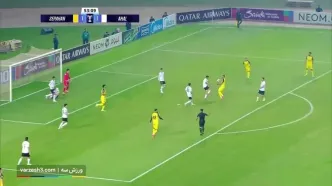 خلاصه بازی سپاهان 2 - آخال 2