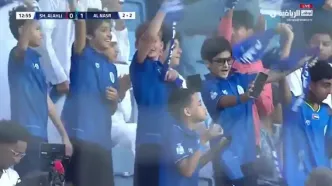 گلزنی مهدی قایدی در بازی امروز النصر مقابل شباب الاهلی