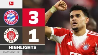 ویدیو| خلاصه بازی بایرن مونیخ ۳ - سن‌پائولی ۱/ نجات دقیقه آخری