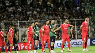 گل اول پرسپولیس به استقلال خوزستان/ فیلم