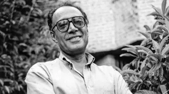 کمر درد عباس کیارستمی بود که باعث شد این عکس گرفته شود