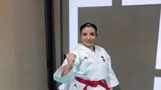 کسب هفدهمین مدال کاروان ایران با نایب قهرمانی مژده مردانی