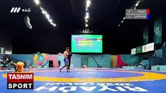 صعود نفس‌گیر یونس امامی به فینال + ویدیو