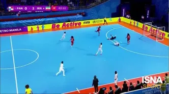 فیلم گل‌های دیدار تیم ملی فوتسال زنان ایران و پاناما