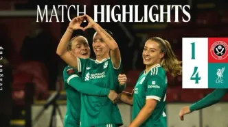 ویدیو| خلاصه بازی زنان شفیلد ۱ - لیورپول ۴/ برعکس تیم مردان، وضعیت تیم زنان خوب است!