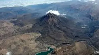 تصویری نگران‌کننده از دماوند بی‌برف در آبان